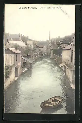 AK La Ferté-Bernard, Vue sur bras de l`Huisne