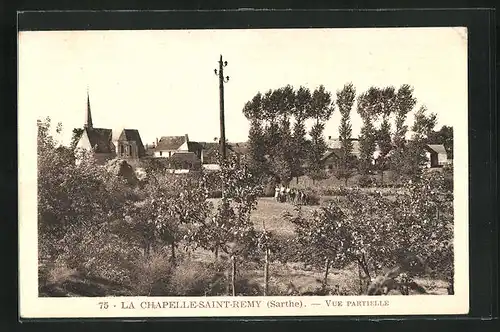 AK La Chapelle-Saint-Remy, Vue Partielle