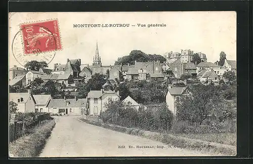 AK Montfort-le-Rotrou, Vue générale
