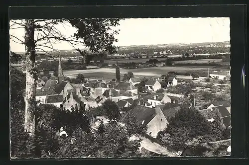 AK Vouvray-sur-Loir, Le Panorama