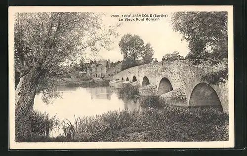 AK Yvré-L`Évêque, Le Vieux Pont Romain