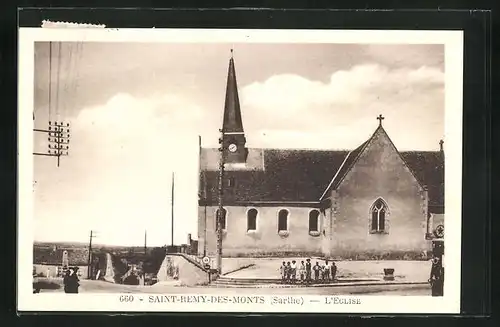 AK Saint-Rémy-des-Monts, L`Eglise