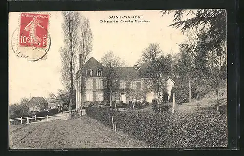 AK Saint-Maixent, Chateau des Chaudes Fontaines