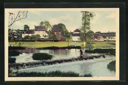 AK Saint-Lèonard-des-Bois, Le Barrage du Moulin de L`Hinte