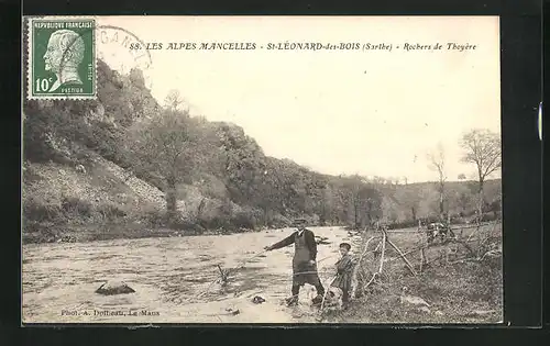 AK Saint-Lèonard-des-Bois, Rochers de Thoyère