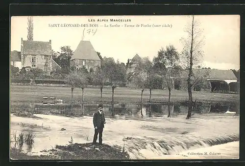 AK Saint-Lèonard-des-Bois, La Sarthe -Ferme de Pinthe