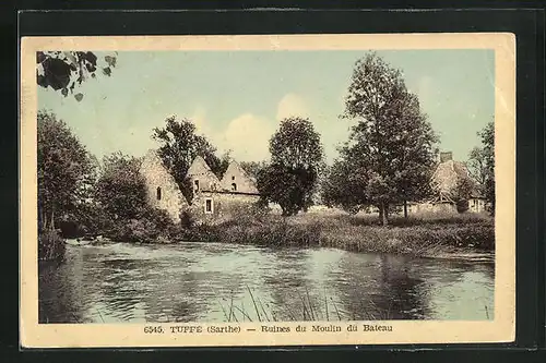 AK Tuffe, Ruines du Moulin du Bateau