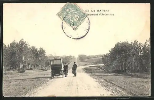 AK Ardennay, L`Entrèe du contournement, Circuit de la Sarthe