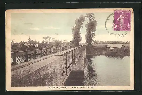 AK Spay, Le Pont sur la Sarthe