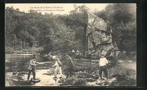 AK St-Céneri, La Pierre Béku et Passage du Chapelet