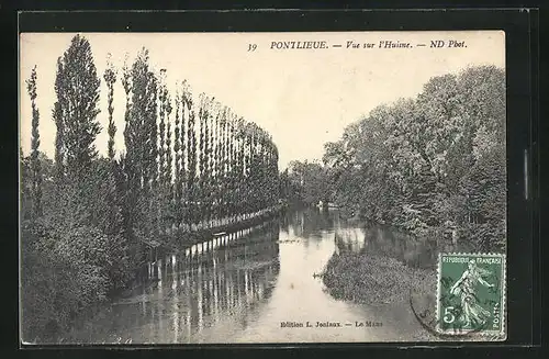 AK Pontlieue, Vue sur L`Huisne