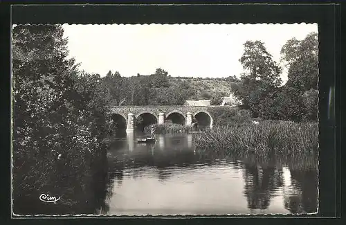 AK Souge-le-Ganelon, Le Pont des Planches