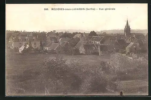 AK Mezieres-sous-Lavardin, Vue generale