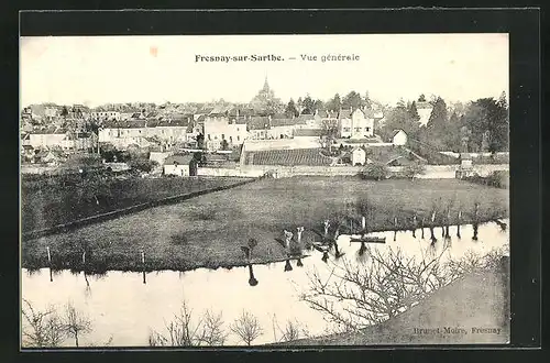 AK Fresnay-sur-Sarthe, Vue gènèrale