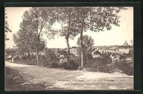 AK Fresnay-sur-Sarthe, Un beau coin