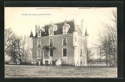 AK La Flèche, Chateau de Launay
