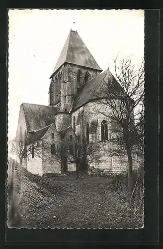 AK Troo, L`Eglise Saint-Martin (vue sur l`abside)