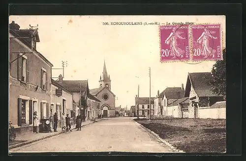 AK Echou-Boulains, la Grande Place