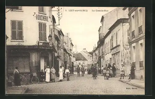 AK Lizy-sur-Ourcq, la Grande-Rue