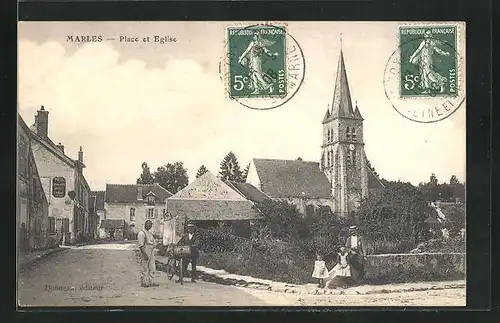 AK Marles, Place et Église