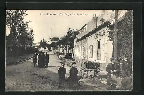 AK Tournan, Rue de la Gare