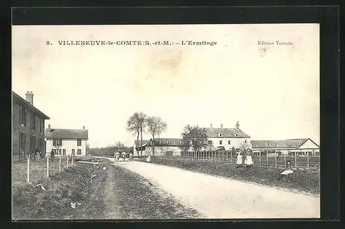 AK Villeneuve-le-Comte, L`Ermitage