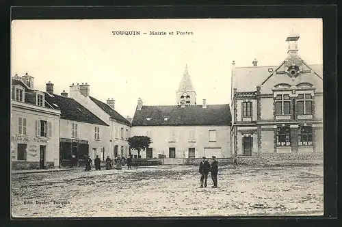 AK Touquin, Mairie et Postes