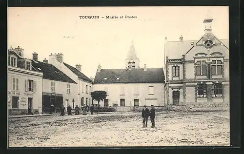 AK Touquin, Mairie et Postes