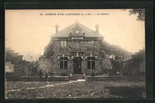 AK Condé-Ste-Libiaire, La Mairie