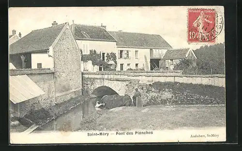 AK Saint-Méry, Pont des Planches