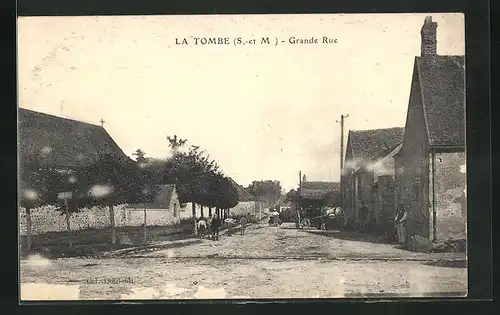 AK La Tombe, Grande Rue