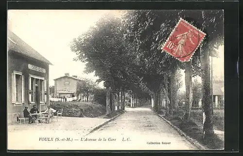 AK Voulx, l'Avenue de la Gare