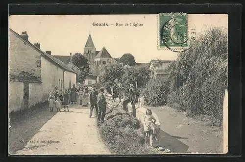 AK Gouaix, Rue de l'Église