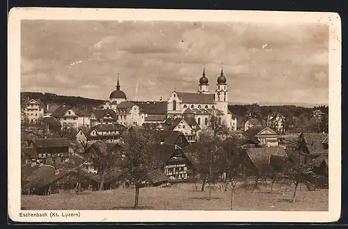 AK Eschenbach, Ortsansicht bei Tag
