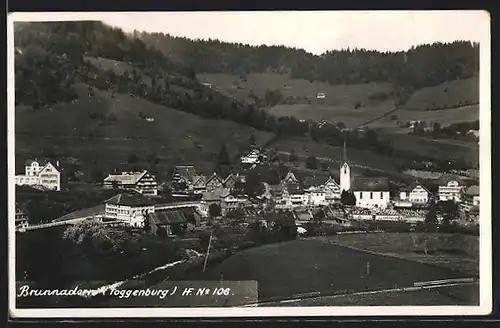 AK Brunnadern /Toggenburg, Ortsansicht bei Tag