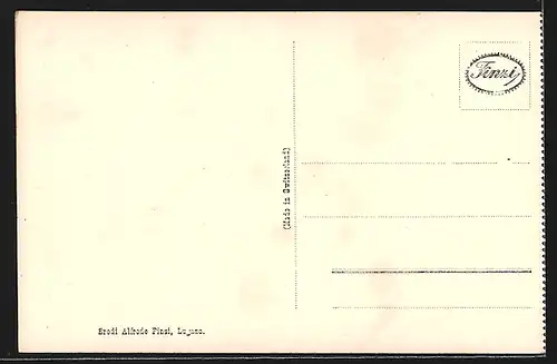 AK Ingenbohl, Töchterinstitut Theresianum, Corridor Innenansicht