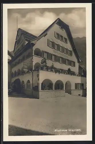 AK Wassen, Kurhaus, Bes. A. Gamma