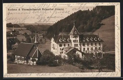 AK Richenthal, Kurhaus und Wasserheilanstalt