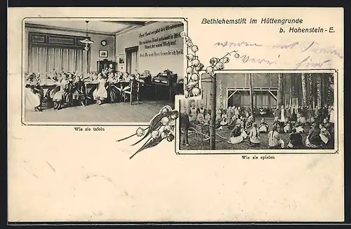 AK Hohenstein-Ernstthal, Bethlehemstift im Hüttengrunde