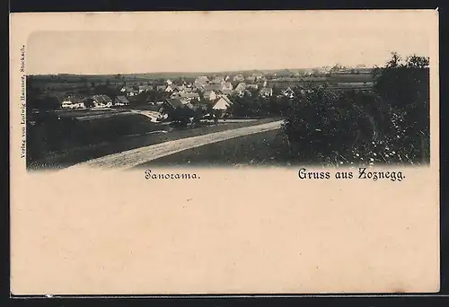 AK Zoznegg, Totalansicht vom Ort