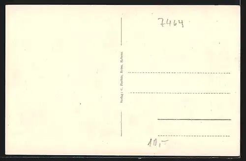 AK Schömberg, Kolonialwaren A. Deschler, Ortsansicht