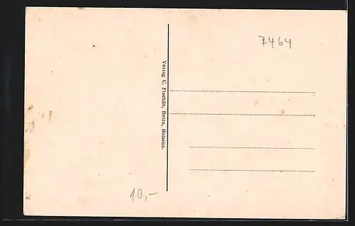 AK Schömberg, Kolonialwaren A. Deschler, Ortsansicht