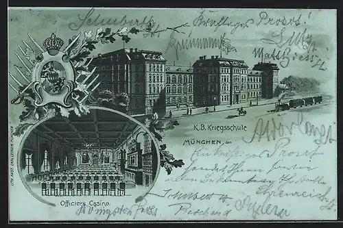 AK München, K. B. Kriegsschule, Officiers-Casino