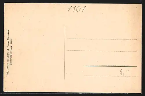 AK Bad Wimpfen, Partie an der Bahnhofstrasse