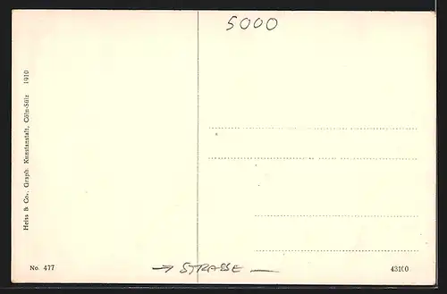 AK Köln, Strasse Unter Sachsenhausen mit Reichsbank