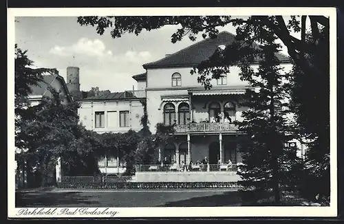 AK Bad Godesberg, Parkhotel, Bes. Peter Pieroth, Koblenzerstr. Ecke Kaiserstr.