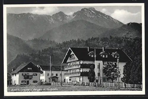 AK Bergen, Arbeitsopferheim Bergen mit Hochfelln