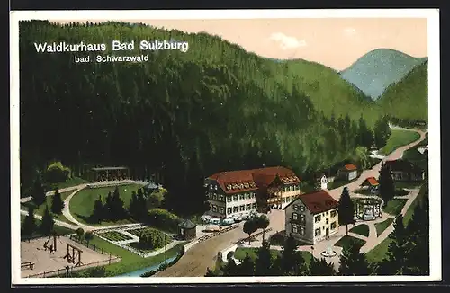 AK Sulzburg, Blick auf das Waldkurhaus