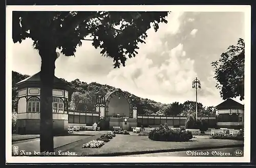 AK Göhren, Blick auf Konzertmuschel