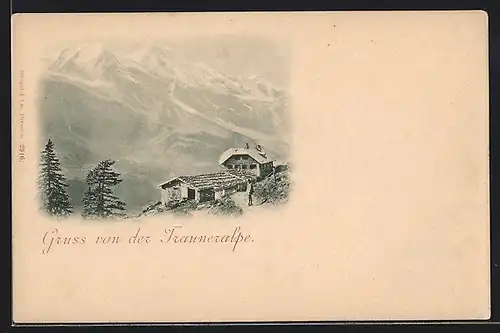 AK Trauneralpe, Alpen-Gasthof Trauneralpe